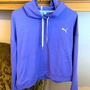 Purple puma hoodie